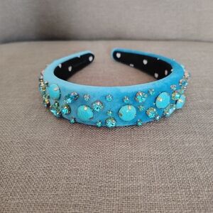 Lele Sadoughi Turquoise Alice Headband NWOT